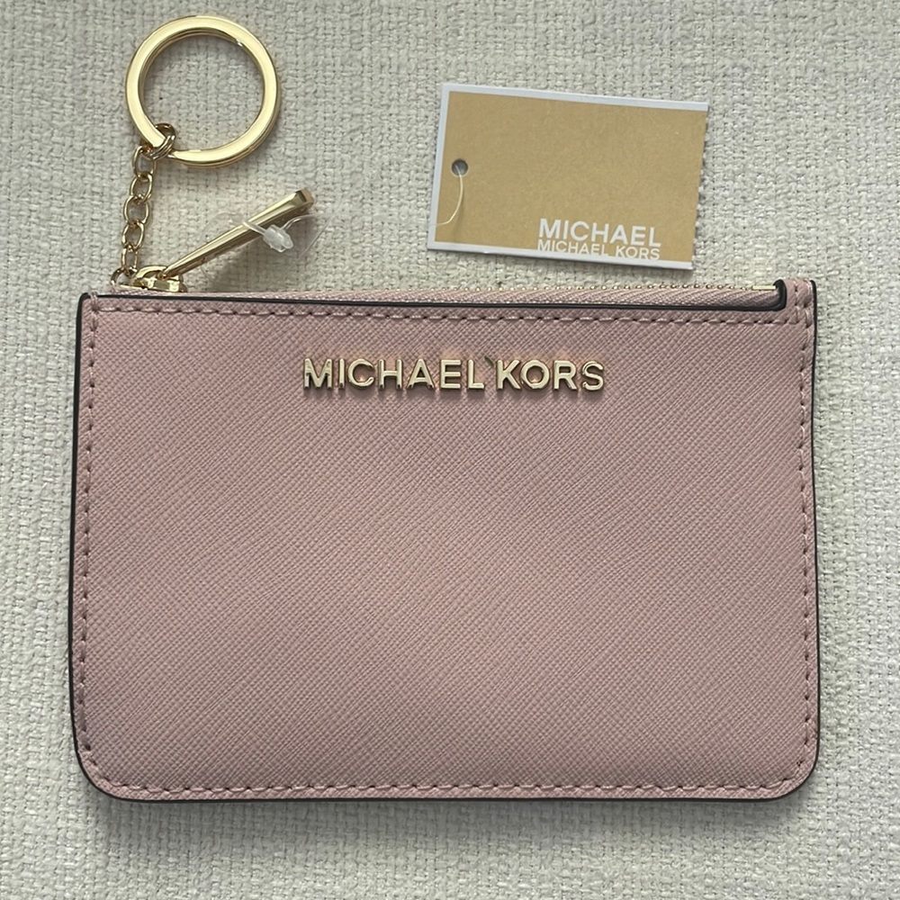 Michael Kors Jet Set Travel Leather Coinpouch